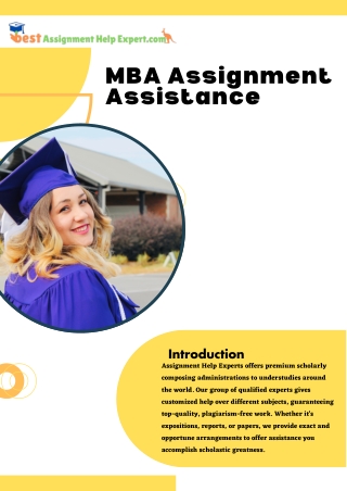 Professional MBA Assignment Help in the United Arab Emirates