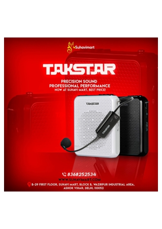 Experience Premium Audio with Suhavi Mart – Featuring the Takstar E300W
