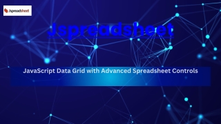 javascript data grid with advanced spreadsheet