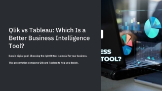 qlik vs tableau which is a better business