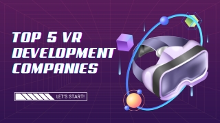 Top 5 VR Development Companies