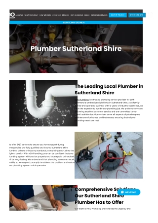 Plumber Eastern Suburbs