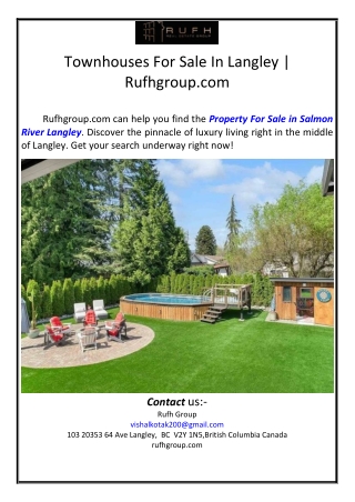 townhouses for sale in langley rufhgroup com