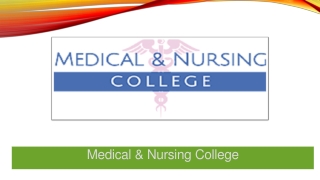 medical nursing college