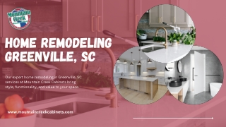 Professionals Home Remodeling Greenville, SC