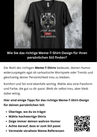 Wie Sie das richtige Meme-T-Shirt-Design für Ihren persönlichen Stil finden?