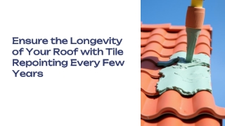 Roof Tile Pointing & Bedding Construction | Roofing Service Provider