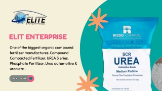Trusted Urea Automotive Supplier – Elit Enterprise India