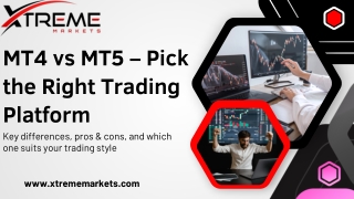 MT4 vs MT5 – Pick the Right Trading Platformm