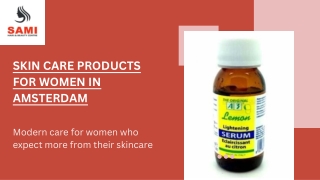 Skin Care for Women in Amsterdam