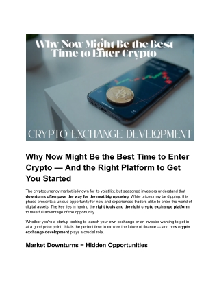 Why Now Might Be the Best Time to Enter Crypto — And the Right Platform to Get You Started (1)