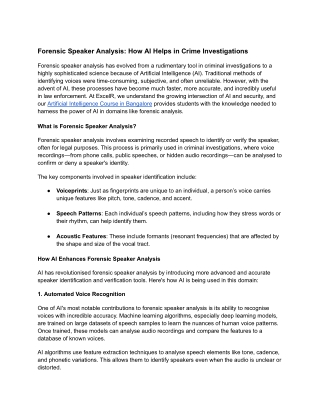 forensic speaker analysis how ai helps in crime