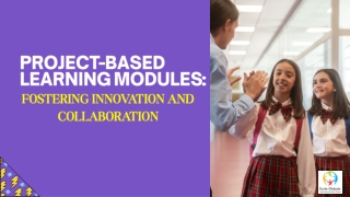 project based learning modules