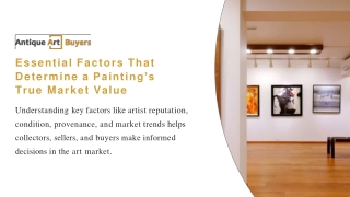 essential factors that determine a painting