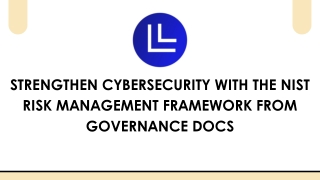 strengthen cybersecurity with the nist risk
