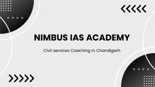 Civil Services Coaching In Chandigarh