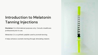 Melatonin Tanning Injections