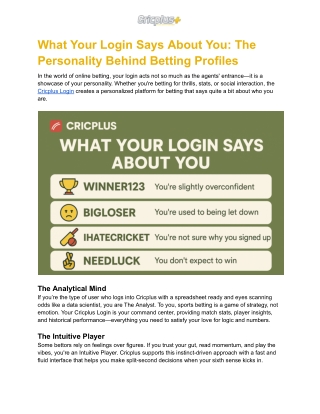 What Your Login Says About You_ The Personality Behind Betting Profiles