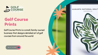 golf course prints