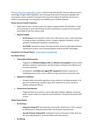 the non destructive testing ndt market