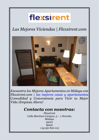 Las Mejores Viviendas | Flexsirent.com