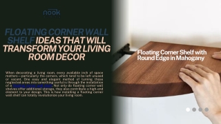 Floating Corner Wall Shelf Ideas That Will Transform Your Living Room Decor