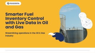 smarter fuel inventory control with live data