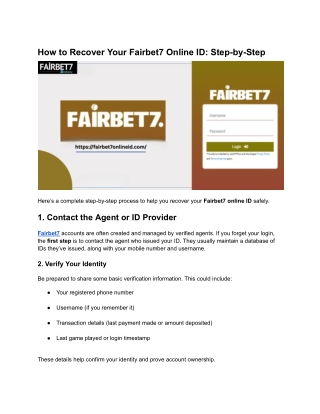 Fairbet7 offers famous live casino games in India