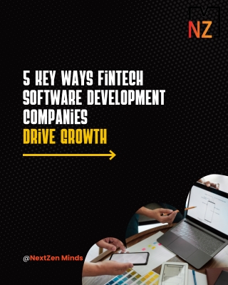 5 Key Ways Fintech Software Development Companies  Drive Growth