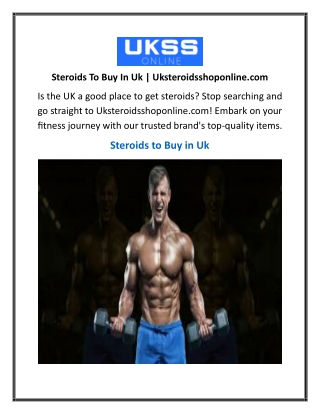 Steroids To Buy In Uk  Uksteroidsshoponline.com
