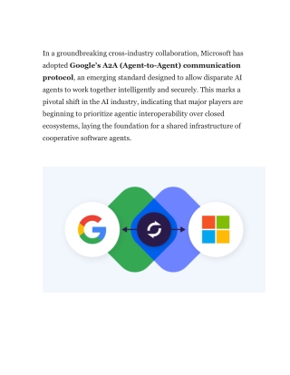 Microsoft Adopts Google’s A2A Protocol While Amazon Quietly Builds Secret Agent Tool