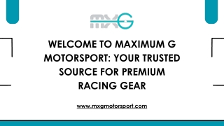 welcome to maximum g motorsport your trusted