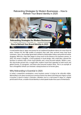 rebranding strategies for modern businesses