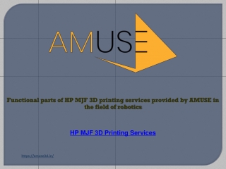 functional parts of hp mjf 3d printing services