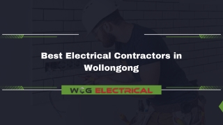 Best Electrical Contractors in Wollongong