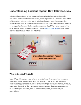 Understanding Lockout Tagout_ How It Saves Lives