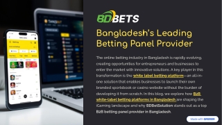 Bangladesh’s Leading Betting Panel Provider