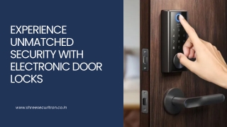 Experience Unmatched Security with Electronic Door Locks and Access Control System Doors