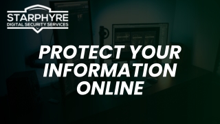 protect your information online