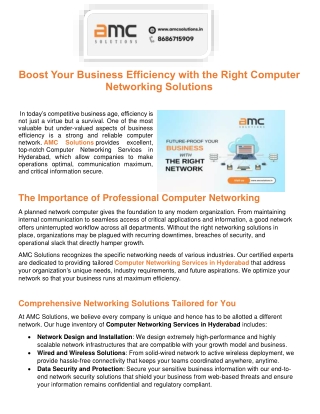 boost your business efficiency with the right