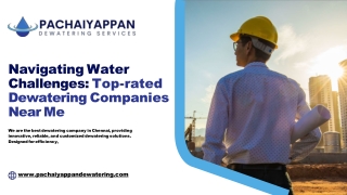 navigating water challenges top rated dewatering