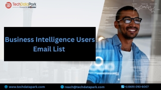 business intelligence users email list