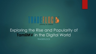 Experience the Newest Tamil Films and Series with TamilMV