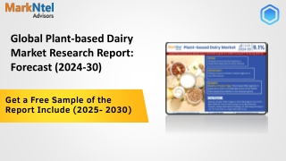Plant-based Dairy Market Insights: Demand, Share, and Key Players 2030