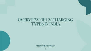 overview of ev charging types in india