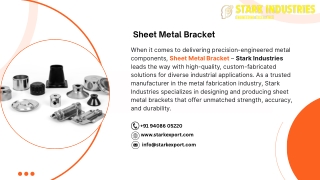 Sheet Metal Bracket