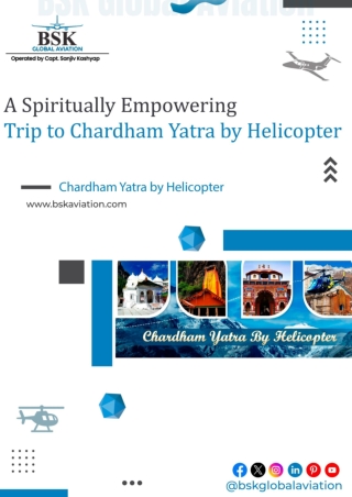 A Spiritually Empowering Trip to Chardham Yatra by Helicopter