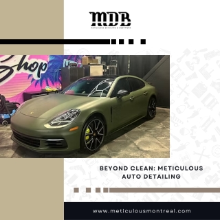 beyond clean meticulous auto detailing