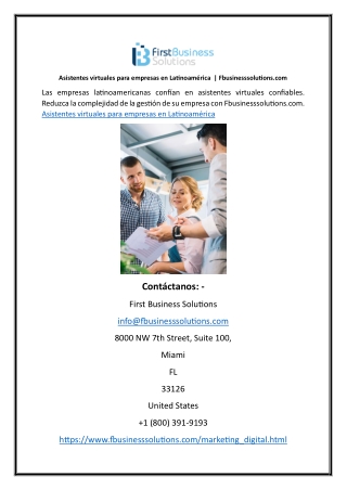 Asistentes virtuales para empresas en Latinoamérica