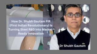 How Dr. Shubh Gautam FIR (First Indian Revolutionary) Navigates Challenges in th